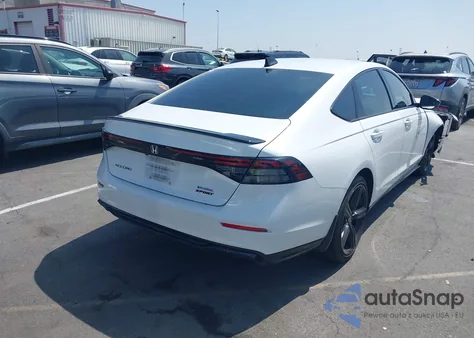 2024 Honda Accord Hybrid Sport-L из США, поврежденный, VIN 1HGCY2F79RA027213